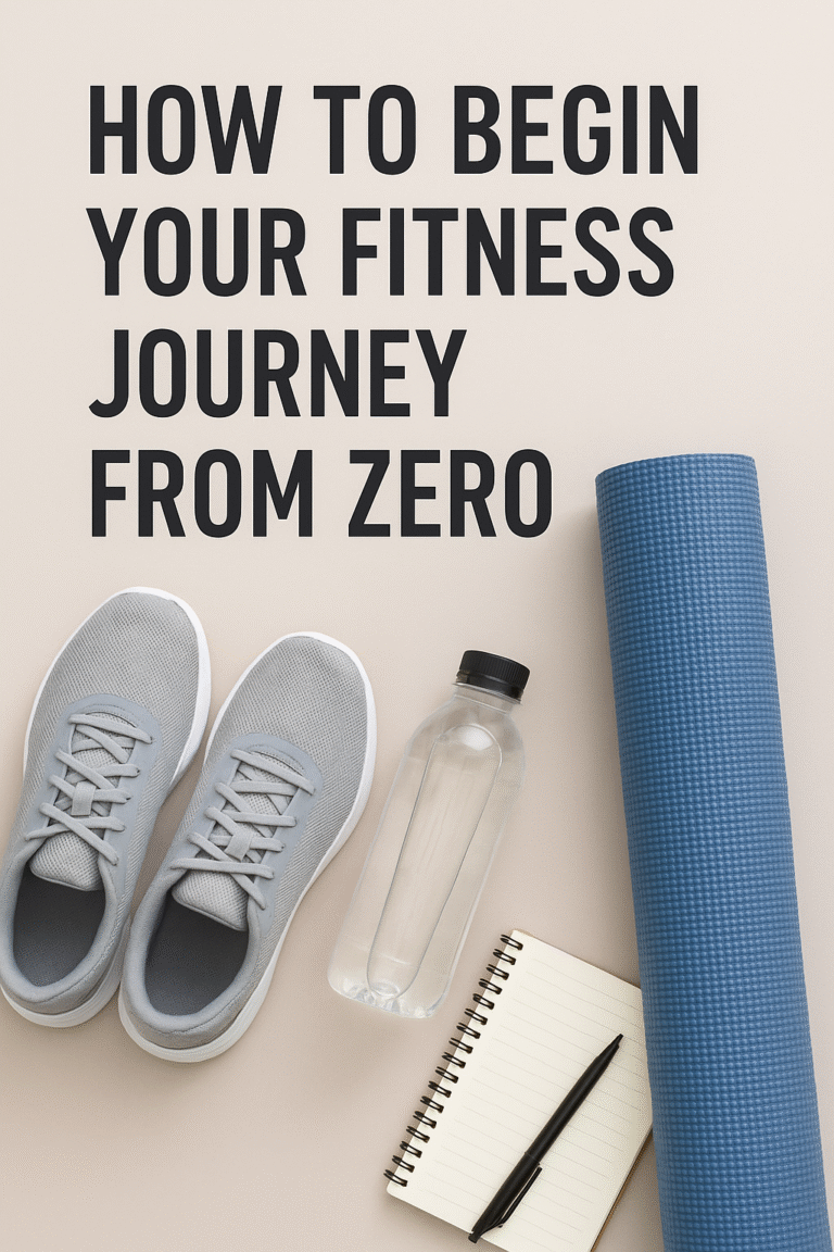 How to Begin Your Fitness Journey from Zero – Complete Beginner’s Guide